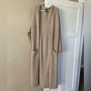 Oversized Carly Jean full length cardigan